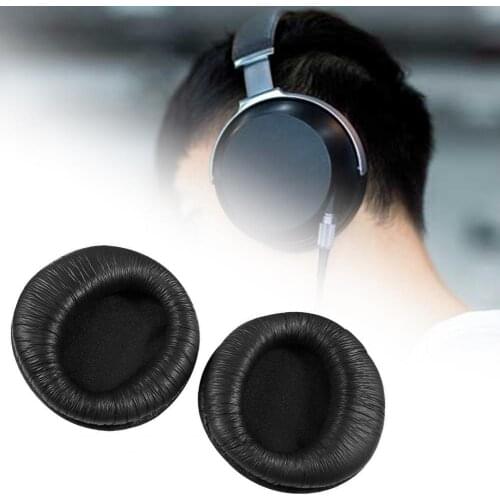 Round Shape 1 Pair Excellent Gaming Headphone Sleeves Elastic Headset Covers Dust-proof