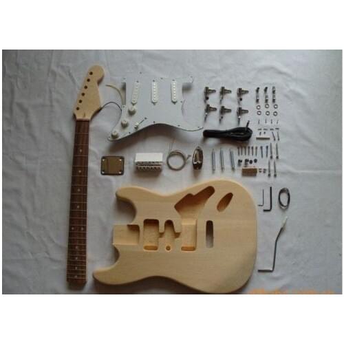 Electric guitar semi-finished unassembled kits, ST Electric guitar #1