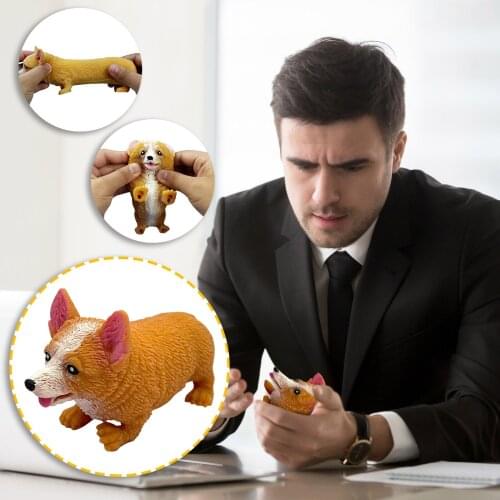 Fidget Toys Sensory Soft Large Cute Tofu Cat Relieves Boredom Hedgehog Ball Ball Childrens Vent Toy Anti-Anxiety Relieve Toys