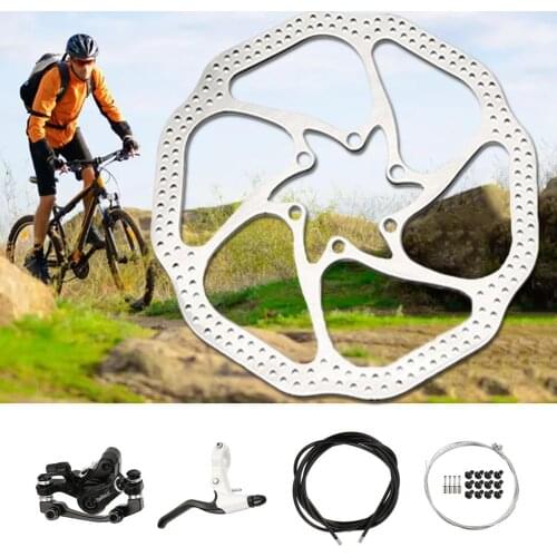 2019 New mode Bike Hydraulic Brake Kit MTB Bicycle Oil pressure Disc Brake Set Front and Rear Bike Parts