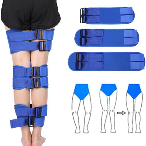Posture Corrector 3Pcs/Set O/X Legs Correction Braces Bandage Knock knee Bowlegs Orthotic Straightening Thigh Knee Pads Support