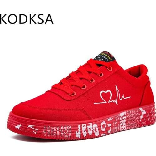 2021 New Fashion Women Vulcanized Shoes Sneakers Ladies Lace-up Casual Shoes Breathable Canvas Lover Shoes Graffiti Flat