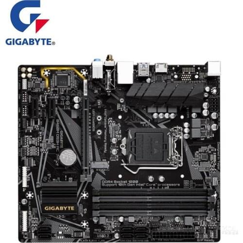 For Gigabyte GA B460M DS3H AC Motherboard LGA 1200 B460 Used Desktop Mainboard Support i3 i5 i7 10400F 10400 10100F 10700K