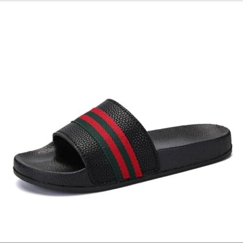 2021 New Men Slippers Fashion Comfortable No-Slip Beach Sandals Casual Shoes High-Quality Indoor&Outdoor 38-46 Luxury Brand