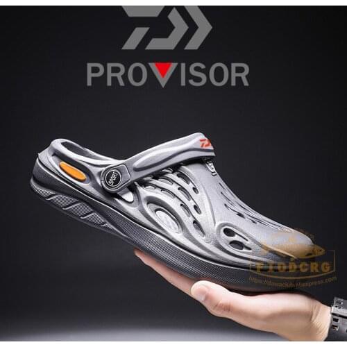 2022 Men Outdoor DAIWA Fishing Slippers Wading Shoes Fishing Sandals Summer Beach Sandals DAWA Fishing Shoes Large size 36-48