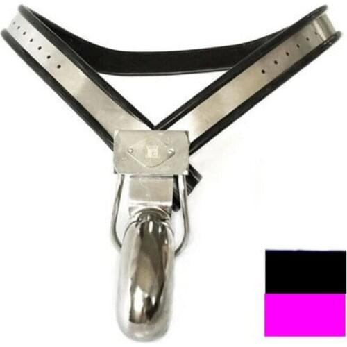Stainless Steel Chastity Belt Male Chastity Device Cock Cage Slave Bondage Pants Penis Lock Metal Fetish Sex Toys For Men