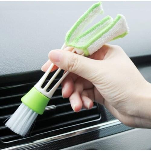 Car Brush Cleaning Tool Car Detailing Cleaning 2In1 Car Air-conditioner Outlet Multi-purpose Brush Car Cleaning Tools 10-70 Pcs