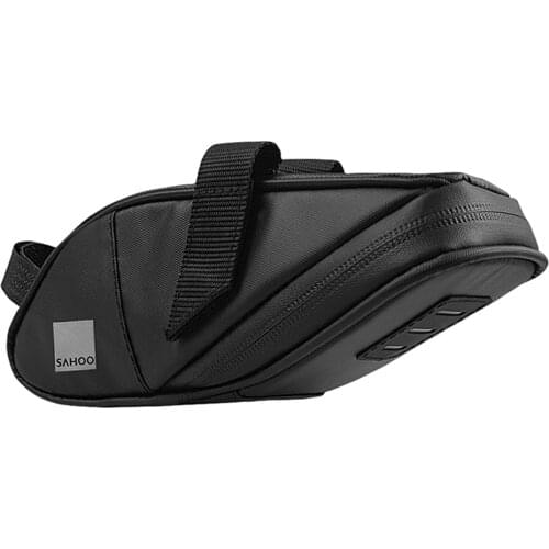 SAHOO Bicycle Saddle Bag Portable 0.5L-1.8L MTB Mountain Road Bike Rear Tail Bags Pannier Pouch Seatpost Bag Cycling Equipment