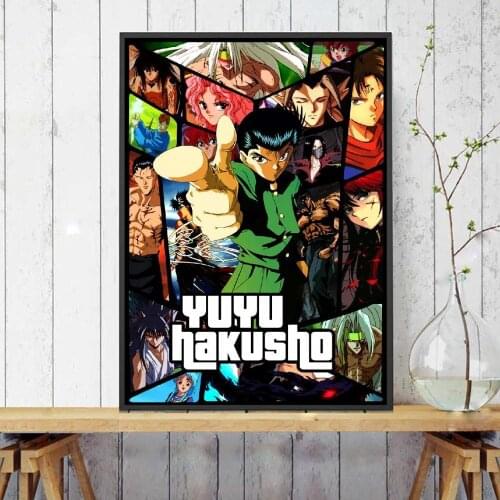 Yuyu Hakusho ultimate Anime Art Print Modern Poster Wall Pictures Living Room Decor