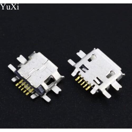 10pcs 5pin Mobile Phone Micro USB Jack USB Connector Socket Charging port for Nokia N97 E52 E55 N8 /BBK/VIVO V1 Y1 s3 E1 E3 S12