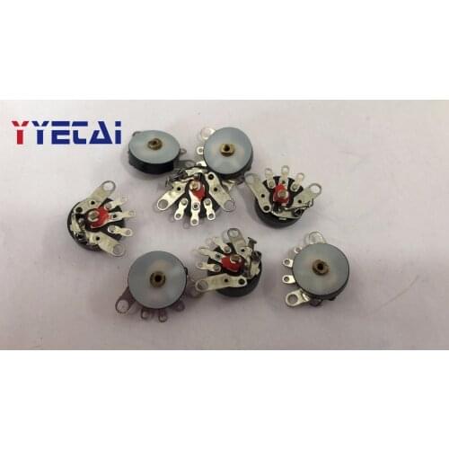 10PCS Flat Foot Switch 10K RV12MM B103 B10K Potentiometer DD