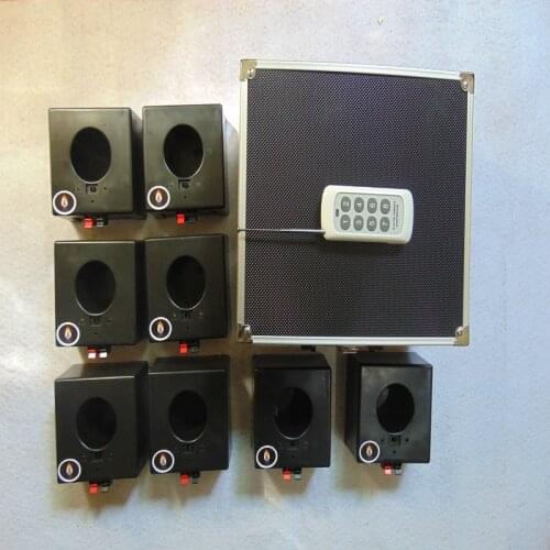 ZZY-D08 Remote Control Wireless 8 cues Receiver Special Effects Fireworks Stage Wedding Equipment Fountain Base Machine