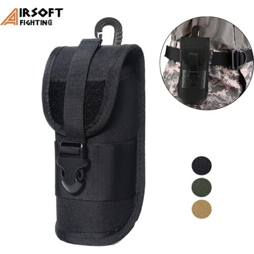 Tactical Molle Glasses Pouch 1000D Sunglasses Case Outdoor Waist Pack Bag Utility EDC Pouch Hunting Accessories Organizer Pouch