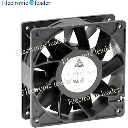 For Original Delta 12v 120x38mm PFC1212DE PWM 253CFM Fan 14.5inch Wires NMB Dual Ball POWER