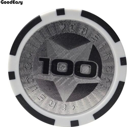 5pcs/set Multi-col 11.5g ABS Iron Inside Casino Chips Hold'em Poker Monte Carlo Poker Poker Chips Casino Accessories