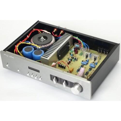 Finished Sanyo Thick Film STK4234MK5 Power Amplifier 2 * 100W Stereo HI-FI Music Amplifier