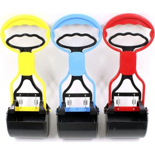 Cat Dog Pooper Scooper Waste Easy Pickup Walking Pet Puppy Poo Poop Grabber Picker Cleaning Tool AUG889