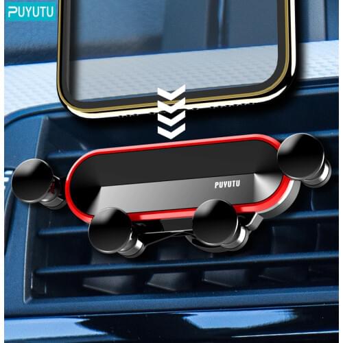 Mobile Phone Holder Universal Car Bracket Gravity Car Phone Holder Smartphone GPS SupportFor iPhone Xiaomi Samsung