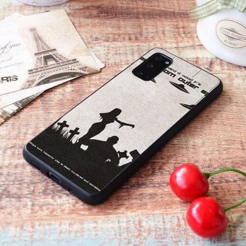 For Samsung Galaxy Plan 9 from Outer Space Soft TPU border Samsung Galaxy Case