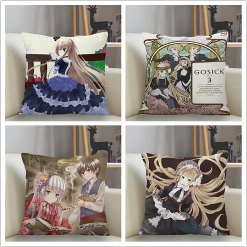 Musife GOSICK Pillowcase Custom Square Pillow Cover Case Zipper Pillowcase 35*35,40*40,45*45cm Drop Shipping