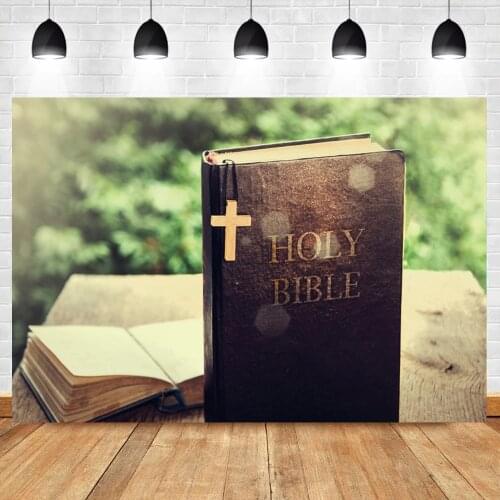 Laeacco Merry Christmas Church Christian Holy Bible Dots Party Portrait Photographic Background Photo Backdrop For Photo Studio
