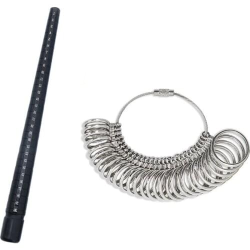 Professional Ring Sizes, Finger Ring, Ring Size / Ring Size / Mandrel, Measuring Stick, Jewelry, Women and Men