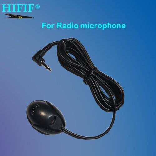 Professionals 2.5mm External Microphone Mic for Car DVD Stereo Radio Player HeadUnits