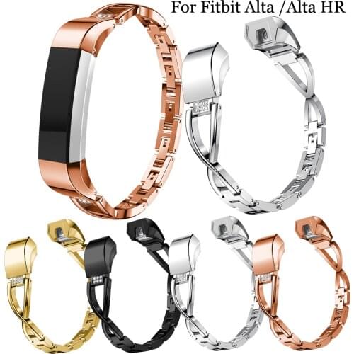 NEW fashion Genuine Stainless Steel Watch Bracelet Band Strap For Fitbit Alta HR for Fitbit Alta Watch wrist strap bands