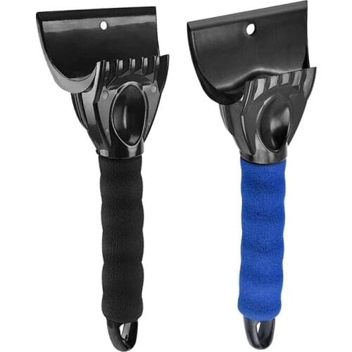Ice Scraper for Car, Plow-Like Snow Scraper, Heavy-Duty Frost Snow Ice Removal for Windscreen