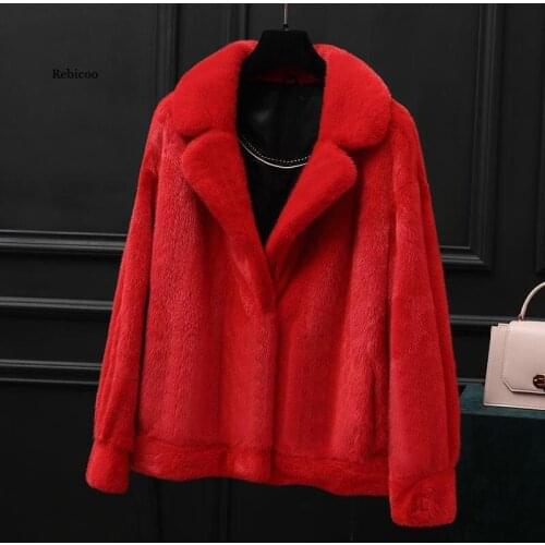 Teddy Coat Women Winter Jackets Ladies Plush Coat Warm Faux Fur Coats women Fur Jacket Fleece oversized Coat