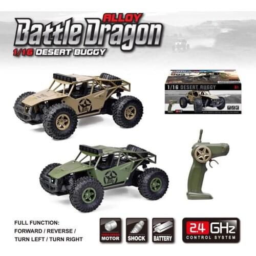 1:16 2.4G Alloy Remote Control Car Truck Buggy Climbing Toy RC Drift Racing RC Car 4WD High Speed Motor Alloy Car kids Toys Gift