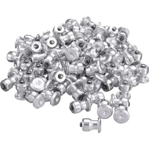 1 Set Winter Wheel Lugs Car Tires Studs Screw Snow Spikes Wheel Tyre Snow Chains Studs For Shoes ATV Car Motorcycle Tire 8x10mm