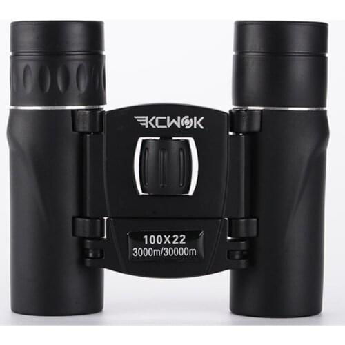 100x22/40x22 HD high magnification mini portable binoculars outdoor equipment for hunting sports camping trip