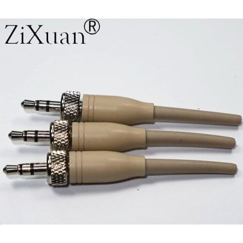 3pcs DIY 3.5mm 1/8" Stereo Screw Lock Connector for Pro Sennheiser Sony Microphone Spare Plug adapter