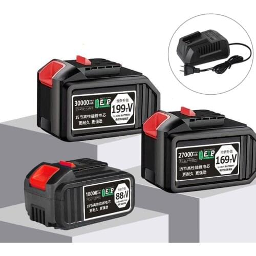 Large-capacity Lithium Battery 21V Electric Wrench Battery High-quality 18650 Battery Pack Angle Grinder Electric Hammer Battery