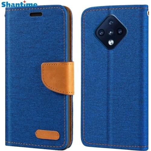 Oxford Leather Wallet Case For Infinix Zero 8 X687 With Soft TPU Back Cover Magnet Flip Case For Infinix Zero 8i X687