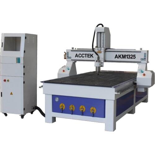 China High Quality Small CNC Router 1300*2500mm for Wood Acrylic PVC Plastic MDF Double Color Board Solid Wood Board