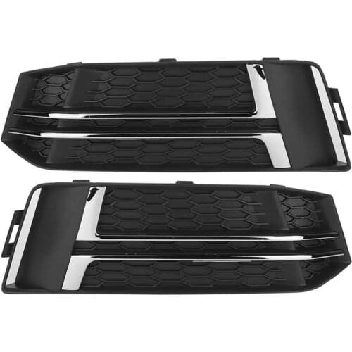 Automobile fog lamp lamp grille cover right ABS to For Audi A4 2019 1 pair of auto parts
