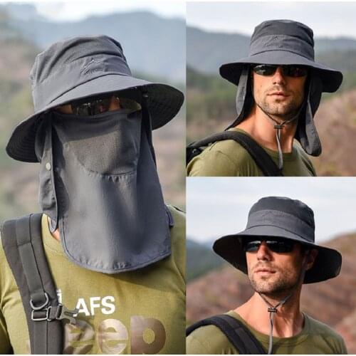 Unisex Multifunctional Hat Fashion Casual Outdoor Hiking Cycling Camping Fishing Visor Hat Quick-drying Sunscreen Breathable Cap