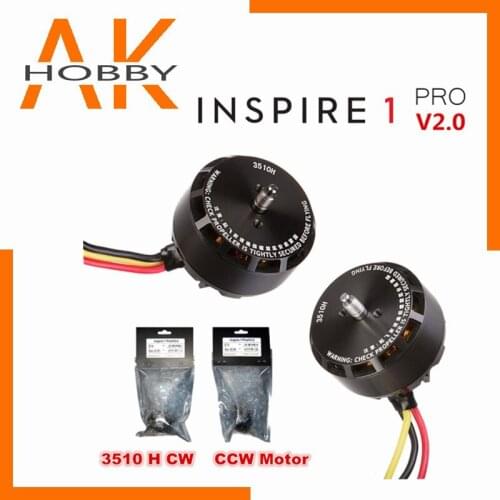 Original DJI Inspire 1 Pro V2.0 Brushless CW CCW 3510H Motor CW : M1 M3 / CCW : M2 M4 Repair Parts for Replacement Accessories