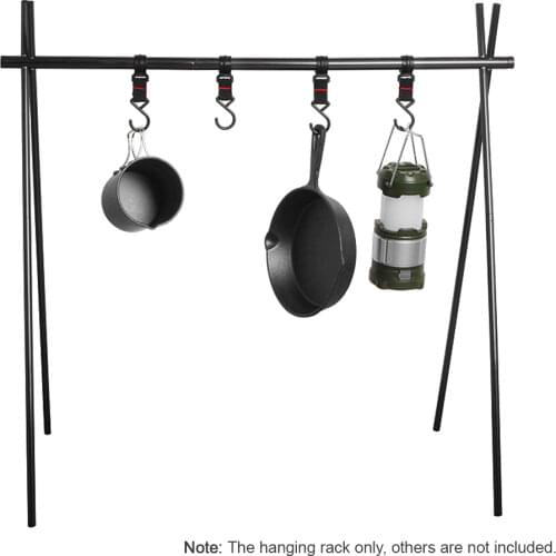 Camping Aluminum Alloy Hanging Rack Outdoor Camping 8kg Bearing Weight Triangular Rack Clothes Storage Rack 캠핑 상품