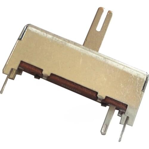 50Pcs/Lot 3.5cm Length B500K +C Straight Slide Potentiometer B50K with 1.3cm Handle