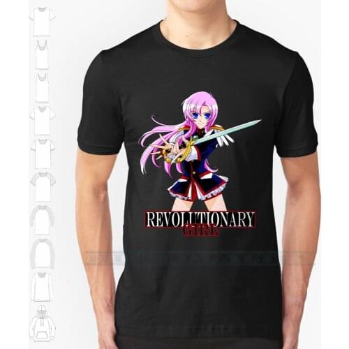 Revolutionary Girl Utena Custom Design Print For Men Women Cotton New Cool Tee T Shirt Big Size 6xl Utena Revolutionary