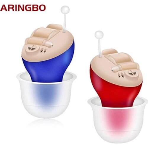 20 Channels Hearing Aids Small Inner Ear Invisible Hearing Aid Adjustable Wireless Mini CIC Left/Right Ear Best Sound Amplifier