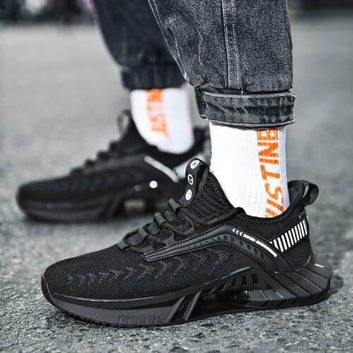 Spring Men Sneakers Running Shoes for Men High Quality Mesh Breathable Comfortable Sport Shoes Jogging Walking Athletics Shoes