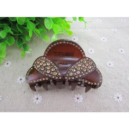 Women Hair Clip Large Size Acrylic Hairpins Women Crystal Hair Crab Hair Claws Women Make UP Washing Tool Hair Accessories