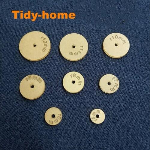 5pcs/set Acrylic Seam Marker Round Marker Seam Tailor Sewing Tools 5mm 7mm 8mm 10mm 12mm