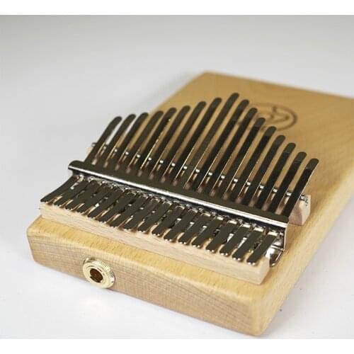 April Yang 17 Keys Electrical Solid Body Kalimba