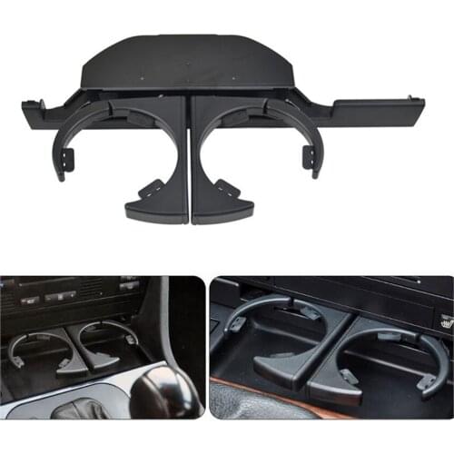 Car Dash Mounted Console Cups Holder Front Right/Left Retractable Drinks Holder for E39 523i 525i 1996-2003 51168190206