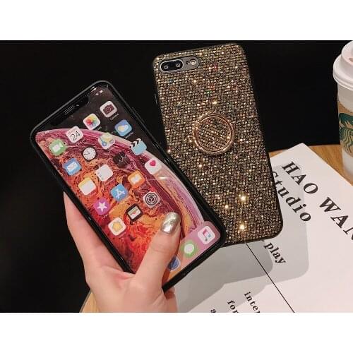 Luxury Shiny Case For Samsung Galaxy S21 S30 S20 Ultra S10 9 8 Plus Note 8 9 10 Plus J4 J5 J6 J7 Back Cover Funda Bling Coque